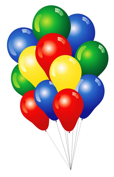 Download Balloon Clipart Bundle Printable