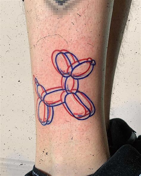Balloon Dog Tattoo