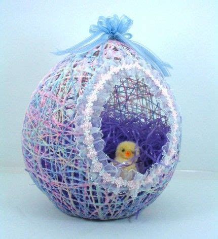 Balloon String Easter Basket