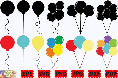 Float into Fun with Stunning Balloon SVG Designs - Elevate Your Craft with Our Creative Collection