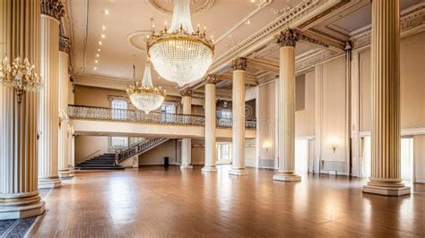 Ballroom floor space