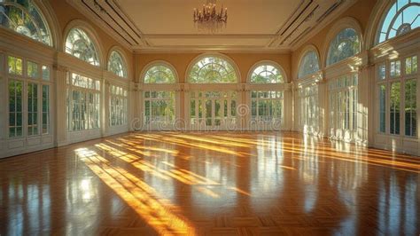 Ballroom with large windows