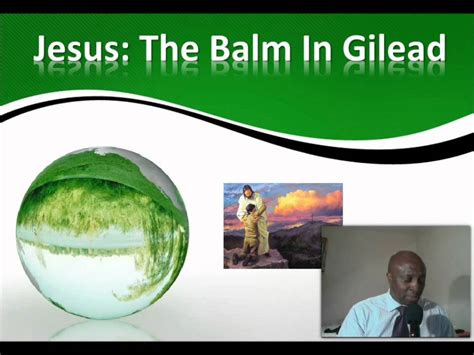 Message of Balm in Gilead