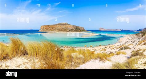 Balos Lagoon landscape