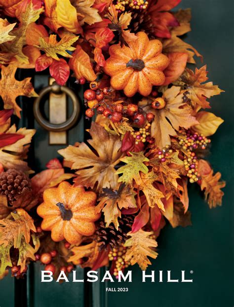Balsam Hill Fall Catalog