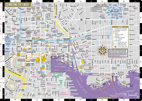 Baltimore Map Free Printable Maps