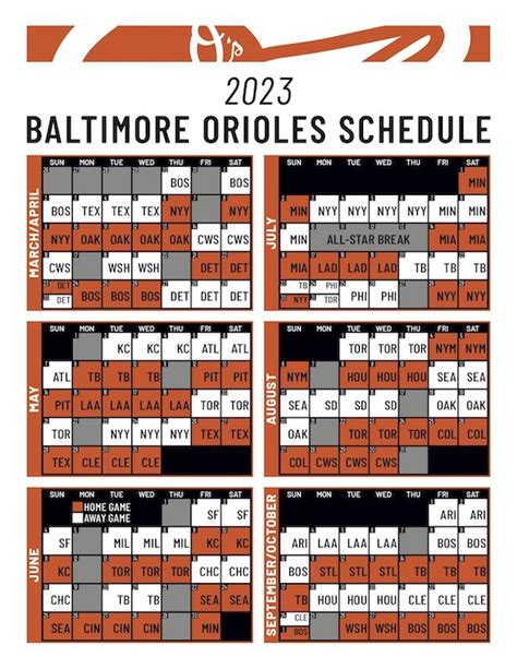 Baltimore Orioles Schedule 2024 Printable