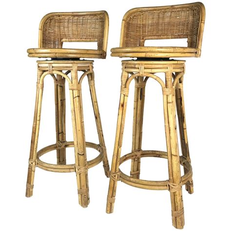Bamboo Bar Stool