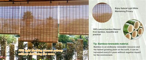 Bamboo Blinds Standard