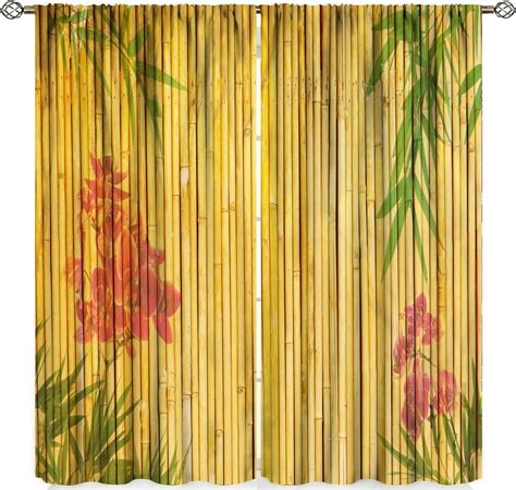 Bamboo Brocade Drapes