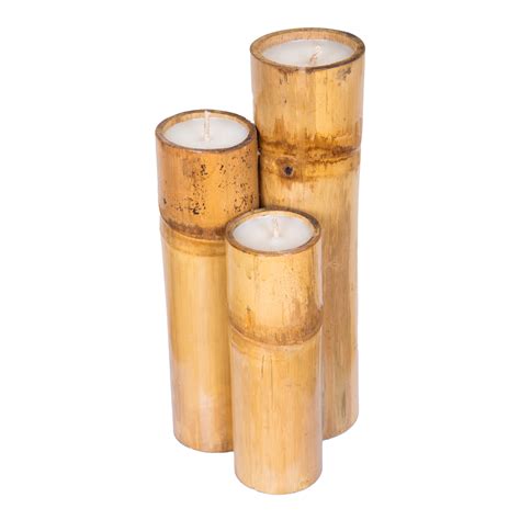 Bamboo Candles