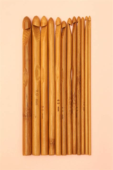 Bamboo Crochet Hooks