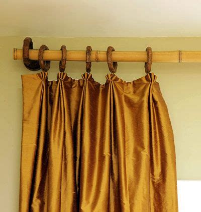Bamboo Curtain Rods