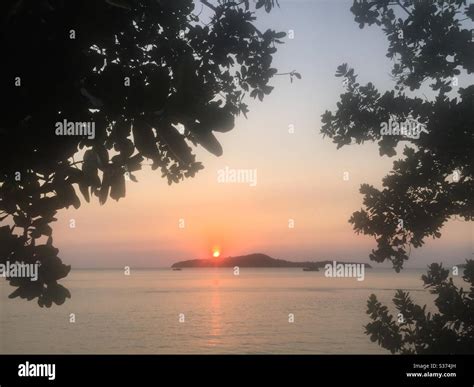 Bamboo Island Sunset