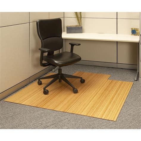 Bamboo Office Chair Mat