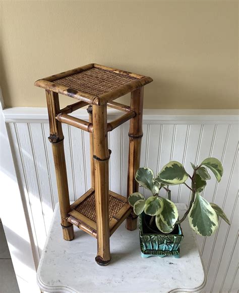 Bamboo Plant Stand