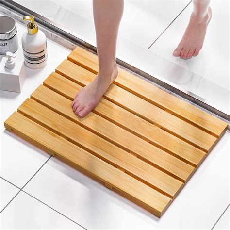 Bamboo Shower Floor