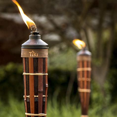 Bamboo Tiki Torch