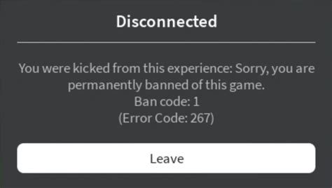 Ban | Roblox Humans vs Zombies Wiki | Fandom