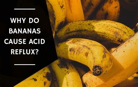 Bananas and Acid Reflux