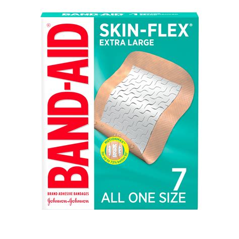 Experience Unbeatable Comfort and Protection with Band Aid Skin Flex Extra Large: The Ultimate Solution for Larger Wounds!