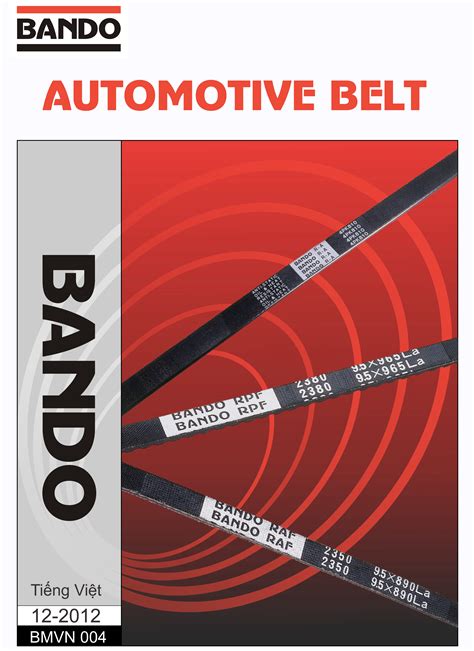 Bando Belt Catalog