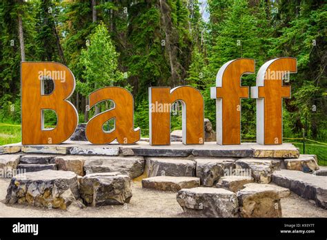 Banff National Park Sign