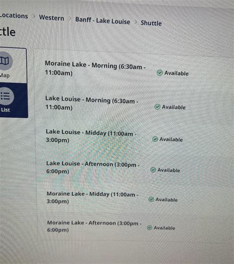 BanffCanmore Shuttle booking