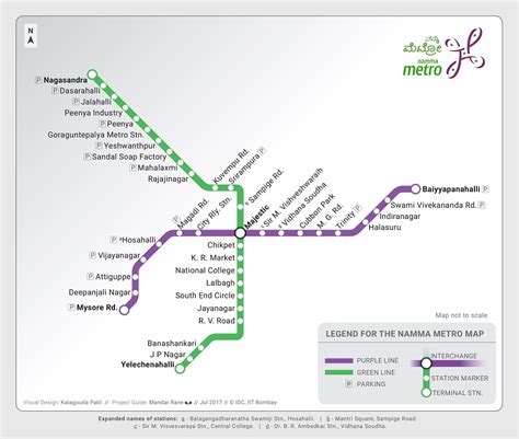 Bangalore Subway Map for Download Metro in Bangalore High