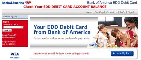 Edd Debit Card Sign In Edd Bank Of America Card Login & sign in guide