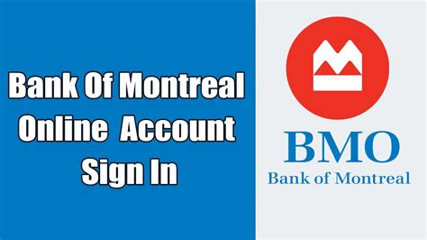 Bank Of Montreal Online Banking Login