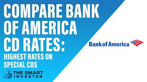 Bank Of America Cd Rates