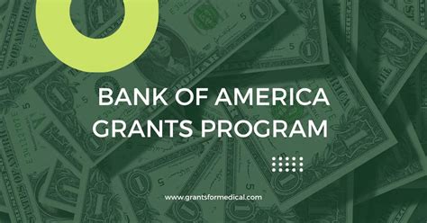 Bank Of America Grant Funding