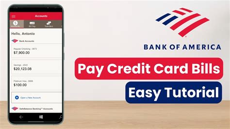 Bank Of America Payment Credit Card