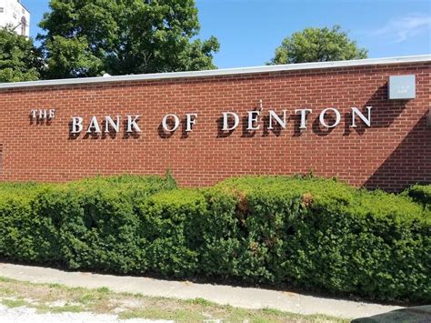 Bank Of Denton Denton Deposit