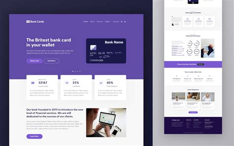 Bank Site Template