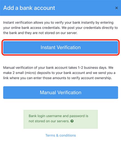 Banks With Instant Verification Process