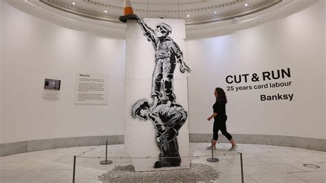 Banksy exhibit ticket