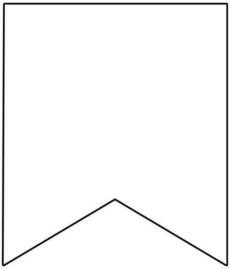 Banner Cut Out Template