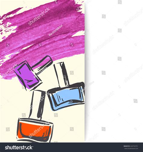 Banner Nail Polish Design Leaflets