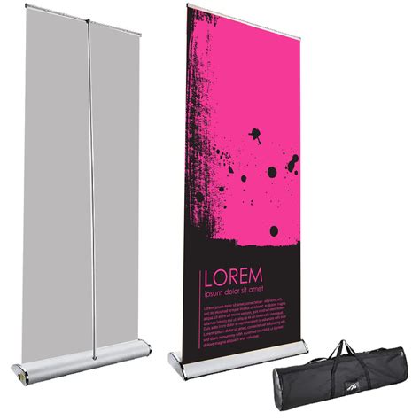Retractable banner display