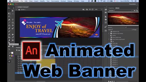 Banner animation examples