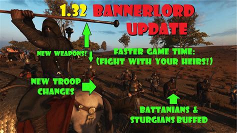 Bannerlord Update Major Changes