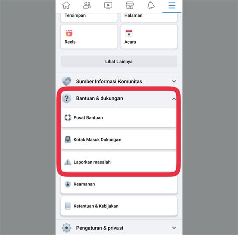 Bantuan Facebook
