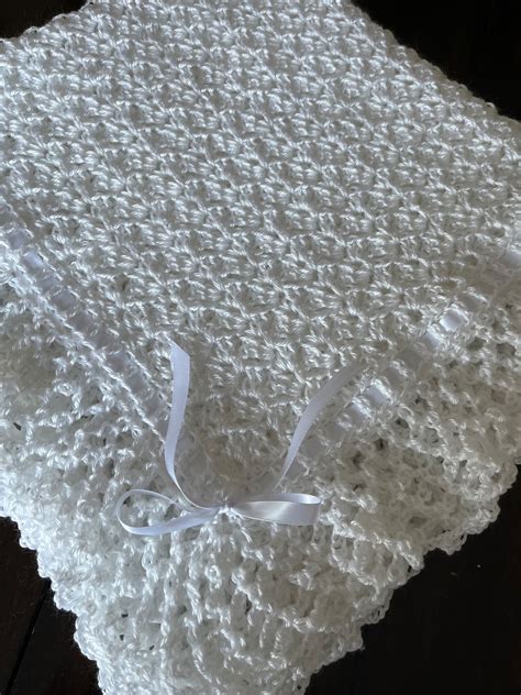 Baptism Blanket Crochet Pattern