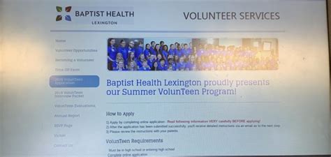 Baptist Volunteen Program