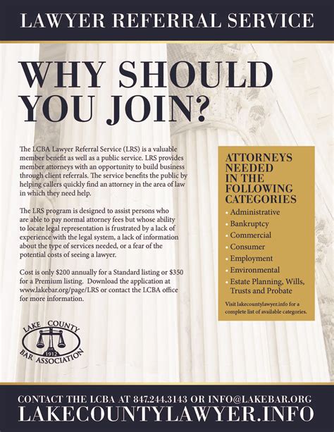 Bar Association Referral Services