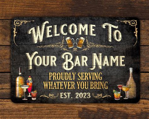 Bar Signs