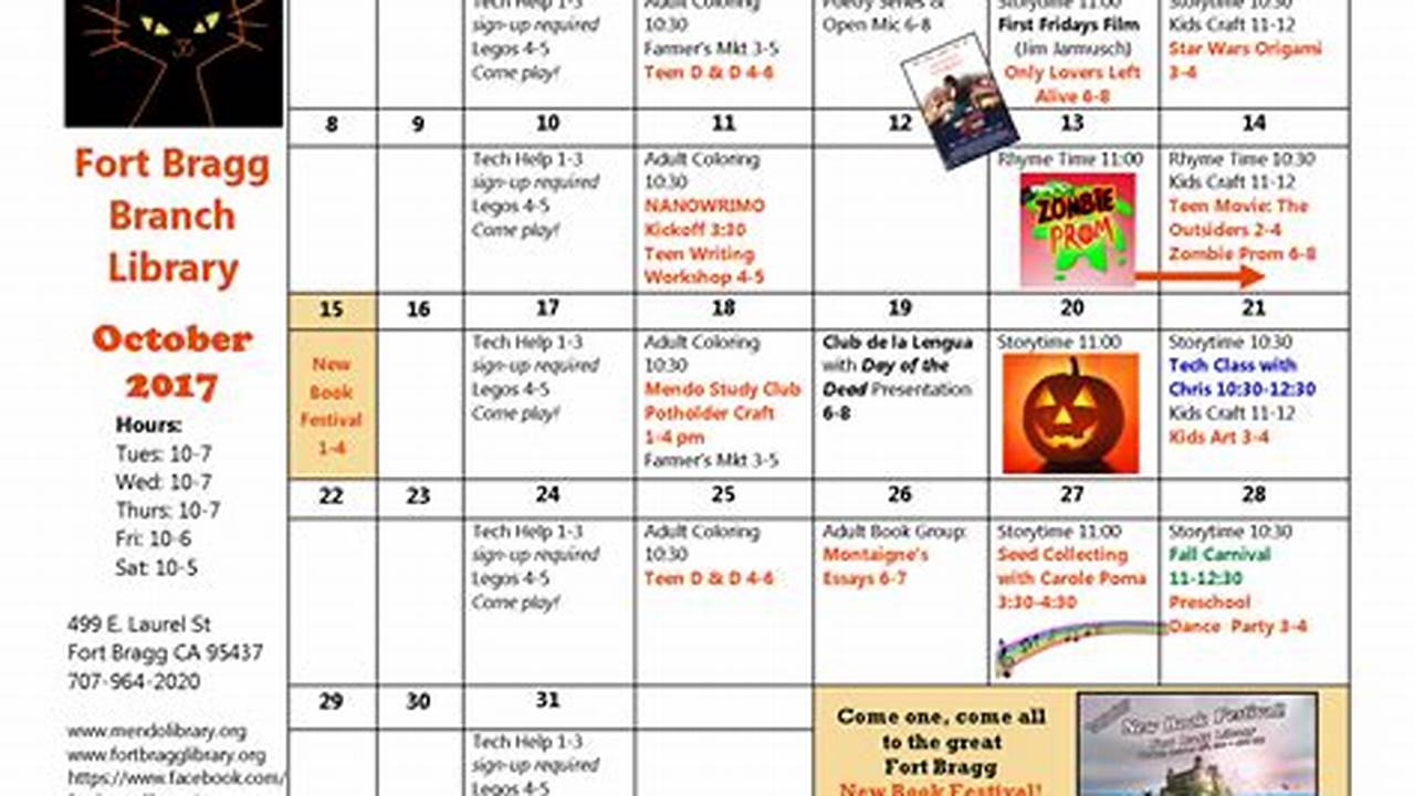 Baraboo Library Calendar