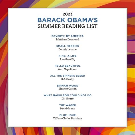 Barack Obama Reading List